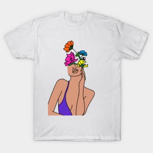 Chic flower girl T-Shirt